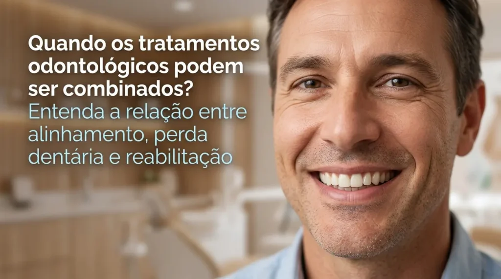 Pessoa sorrindo naturalmente com um sorriso saudável, resultado de tratamentos odontológicos combinados e planejamento na Pommerdent em Santa Maria de Jetibá.