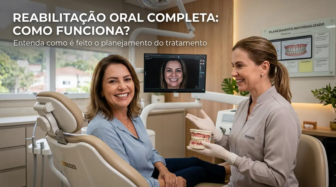 Oral Completa: sorrindo com confiança após o tratamento