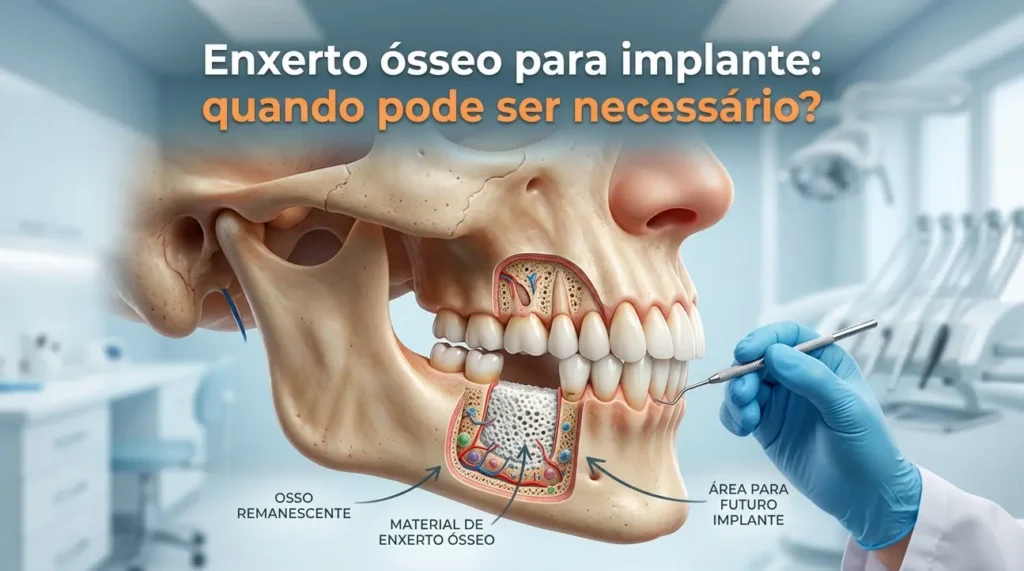 Enxerto ósseo para implante dentário