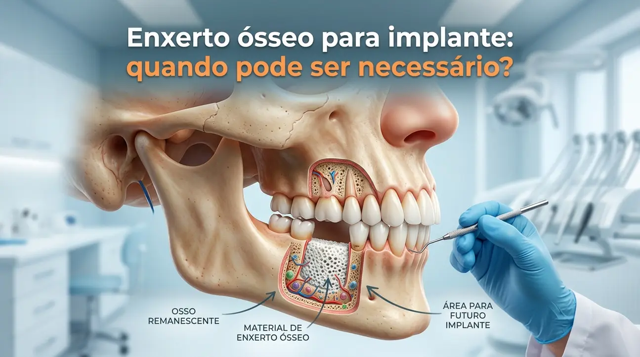 Enxerto ósseo para implante dentário