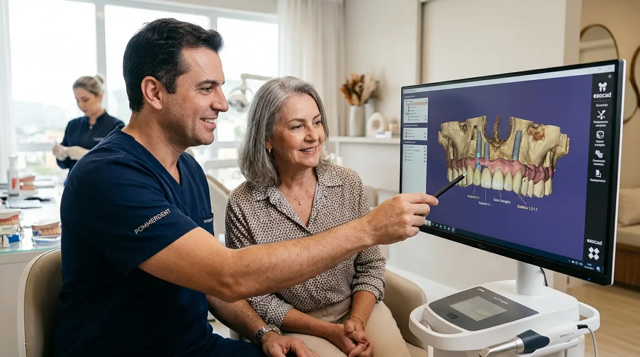 planejamento odontológico digital com imagem 3D e escaneamento intraoral