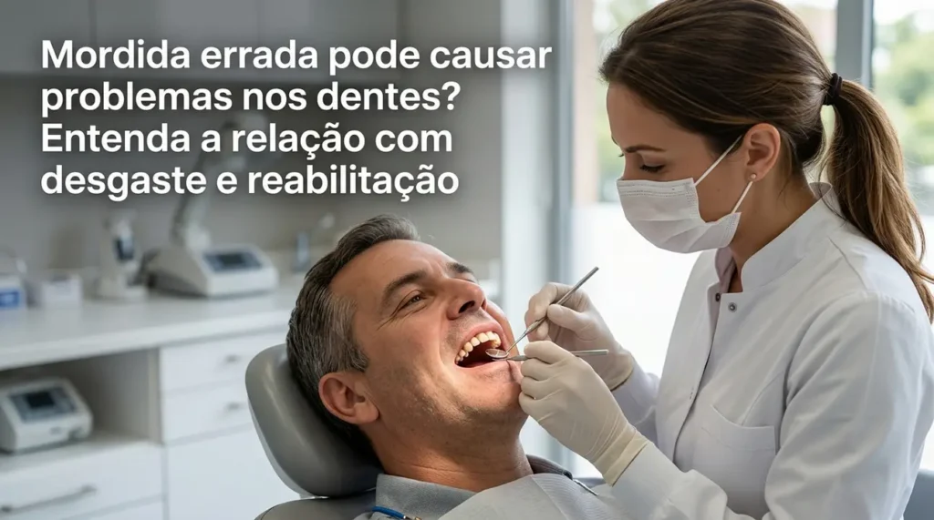 Mordida errada e desgaste dental - avaliação clínica Pommerdent